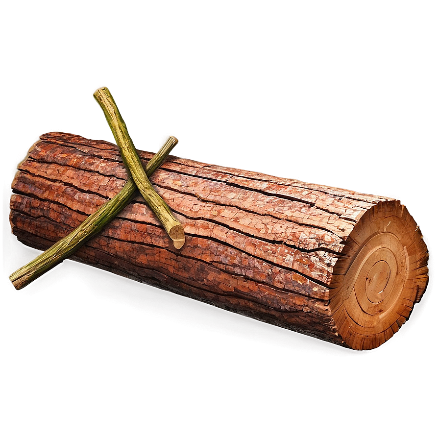 Wood Log Element Png 06292024 PNG Image