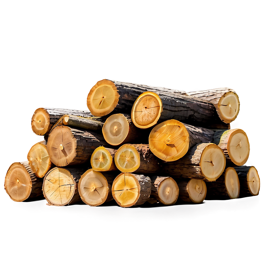 Wood Log Stack Png Xci83 PNG Image