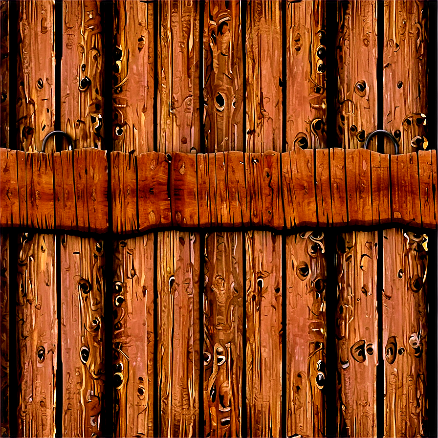 Wood Panel Fence Png Qso75 PNG Image