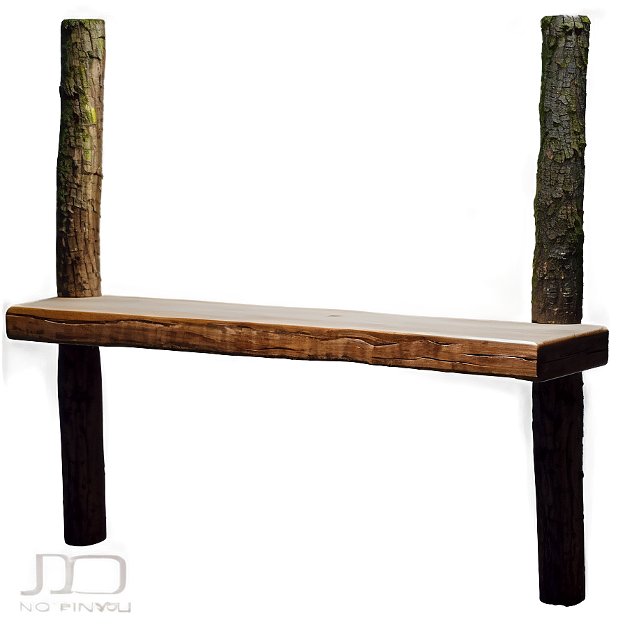 Wood Shelf D PNG Image