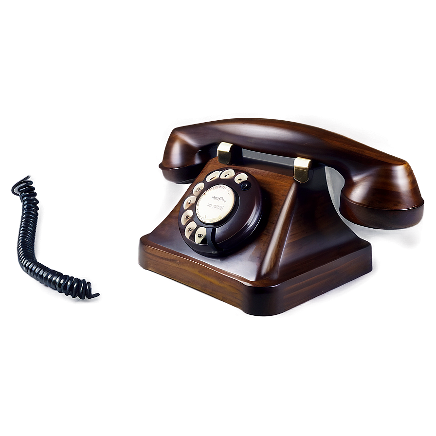 Wooden Antique Telephone Png 60 PNG Image