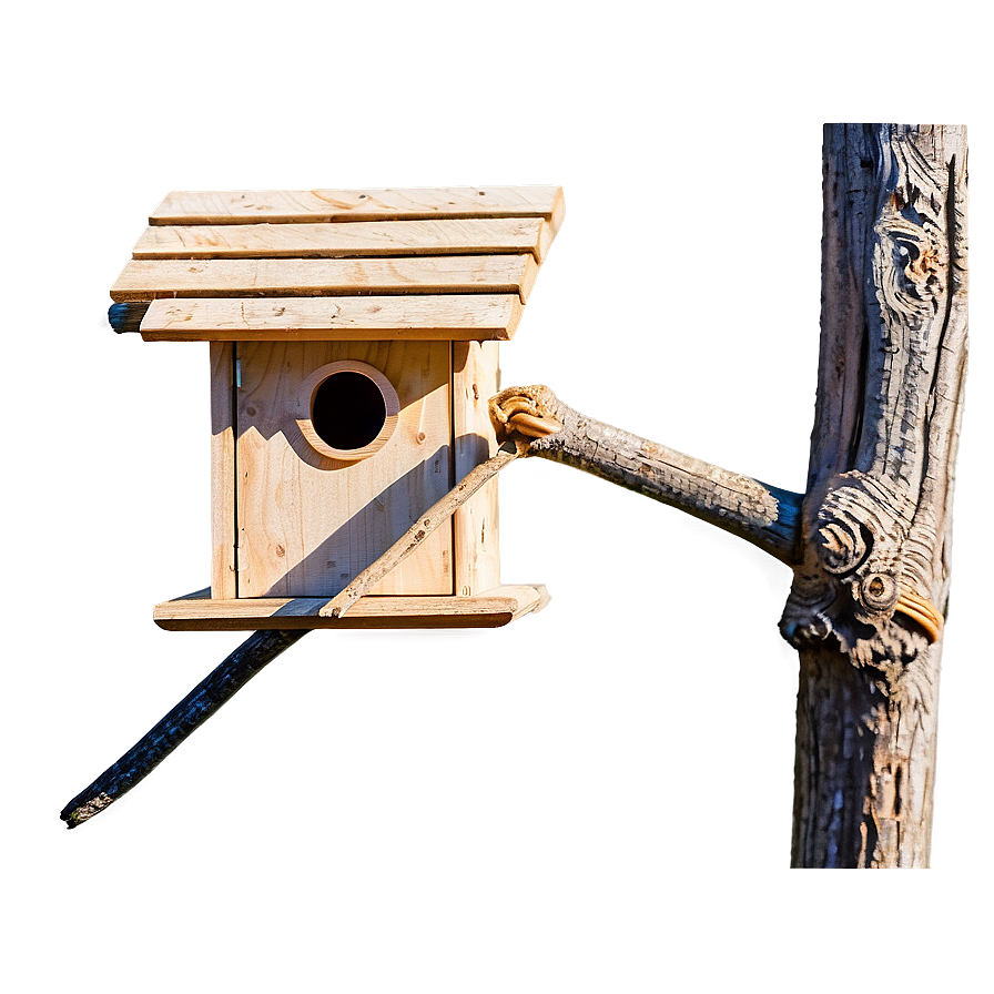 Wooden Birdhouse Png 06292024 PNG Image