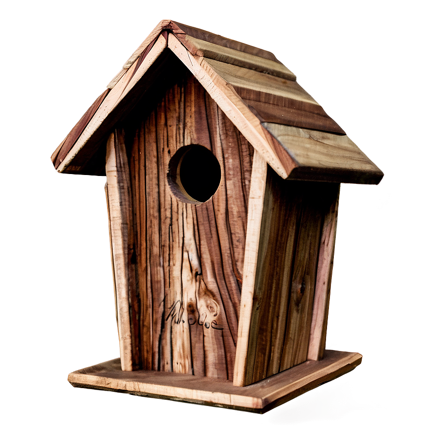 Wooden Birdhouse Png 06292024 PNG Image