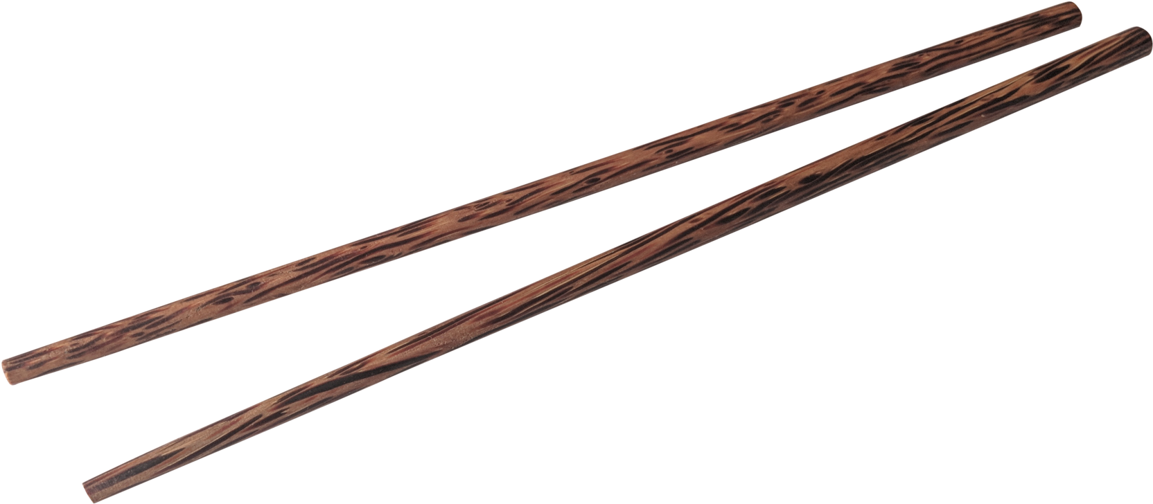 Wooden Chopstickson Blue Background PNG Image