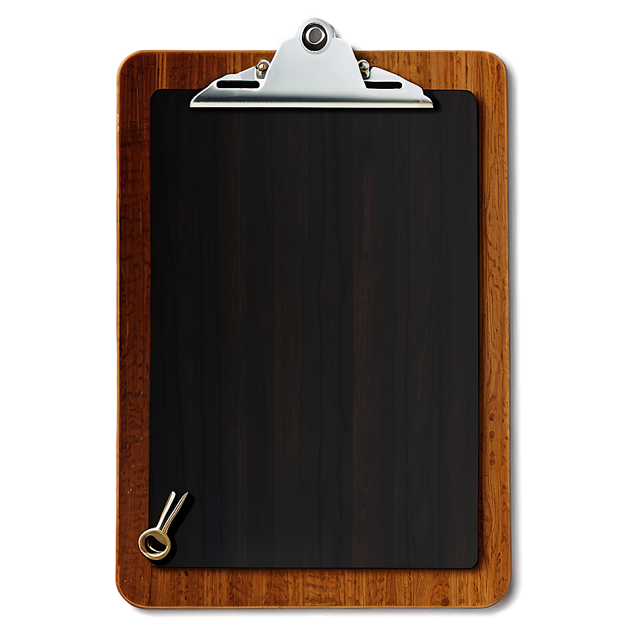 Wooden Clipboard Png Pmg PNG Image