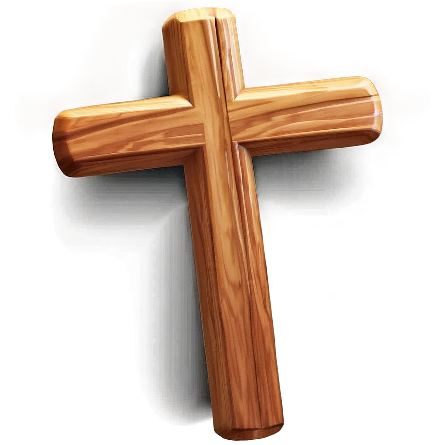 Wooden Cross Decoration Png 05252024 PNG Image