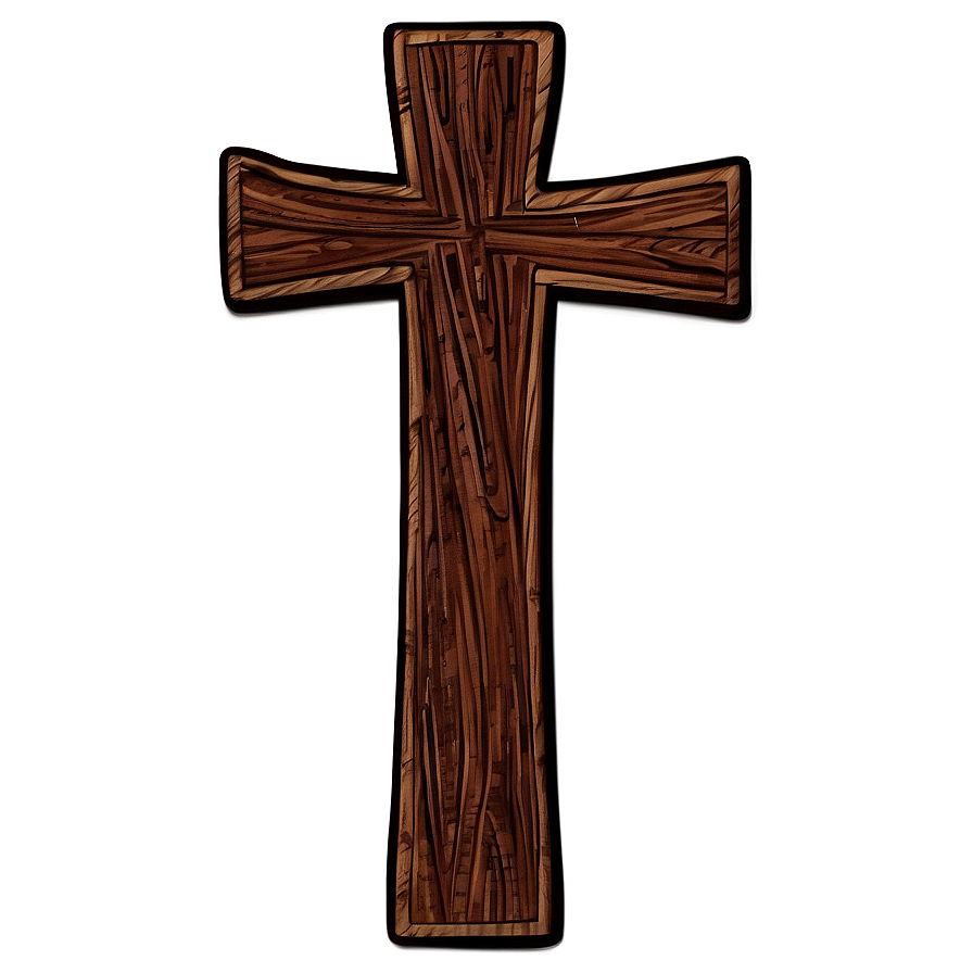 Wooden Cross Door Hanger Png Laa95 PNG Image