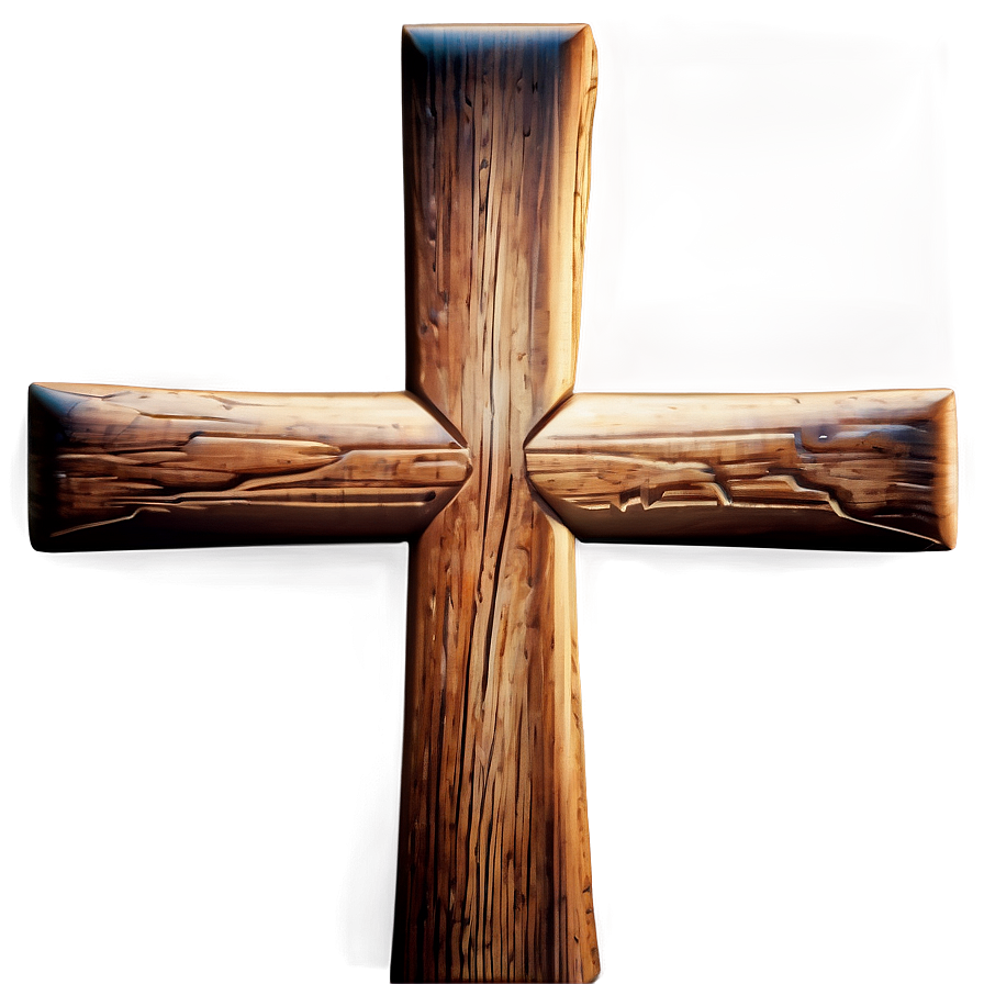 Wooden Cross Vector Png 05252024 PNG Image