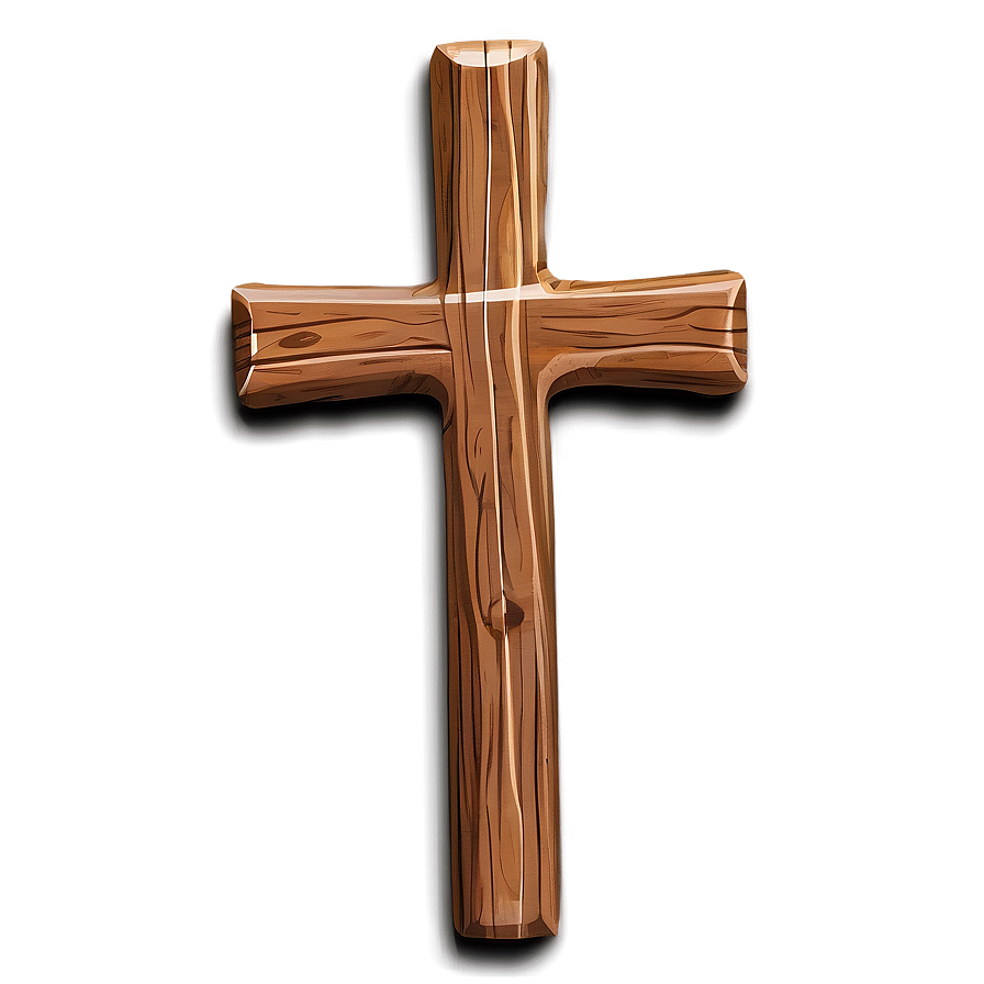 Wooden Cross Vector Png Sir78 PNG Image