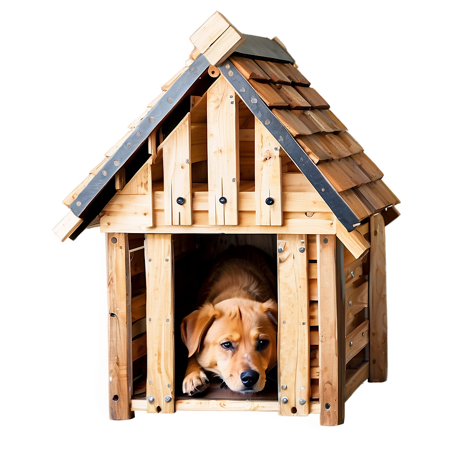 Wooden Dog House Png Hik PNG Image