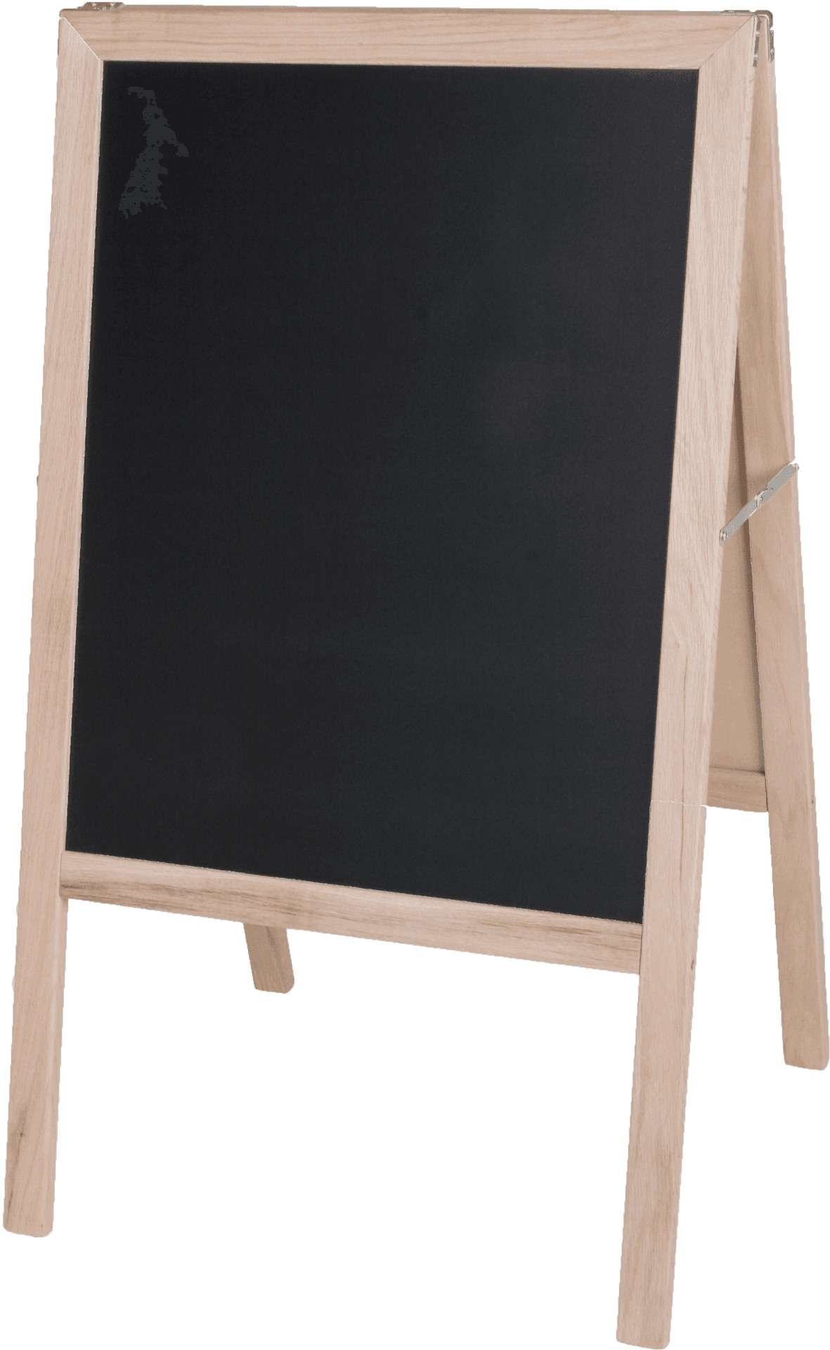 Wooden Easel Blackboard Standing PNG Image