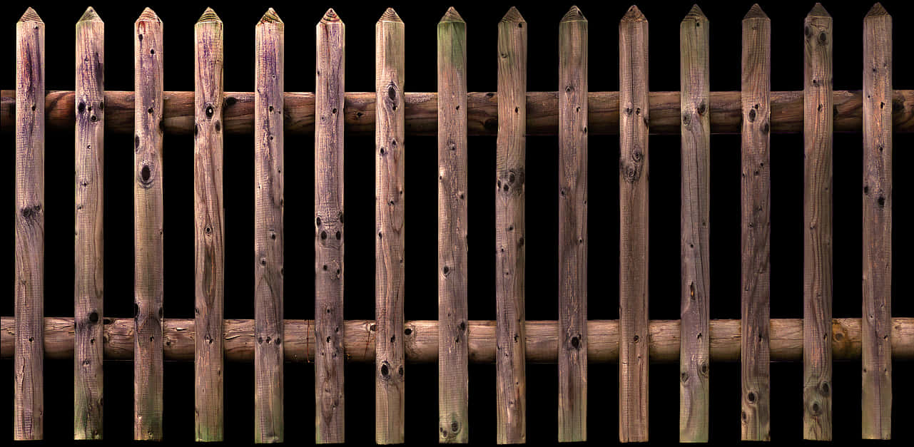 Wooden Fence Texture PNG Image