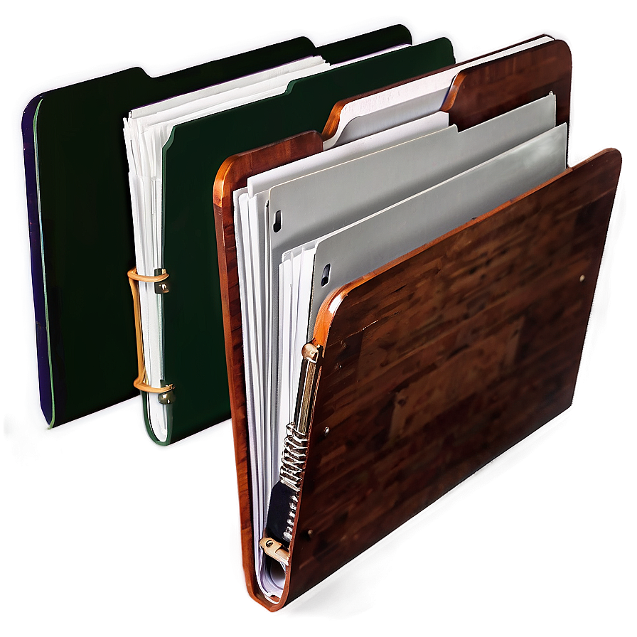 Wooden File Folder Png Mda PNG Image