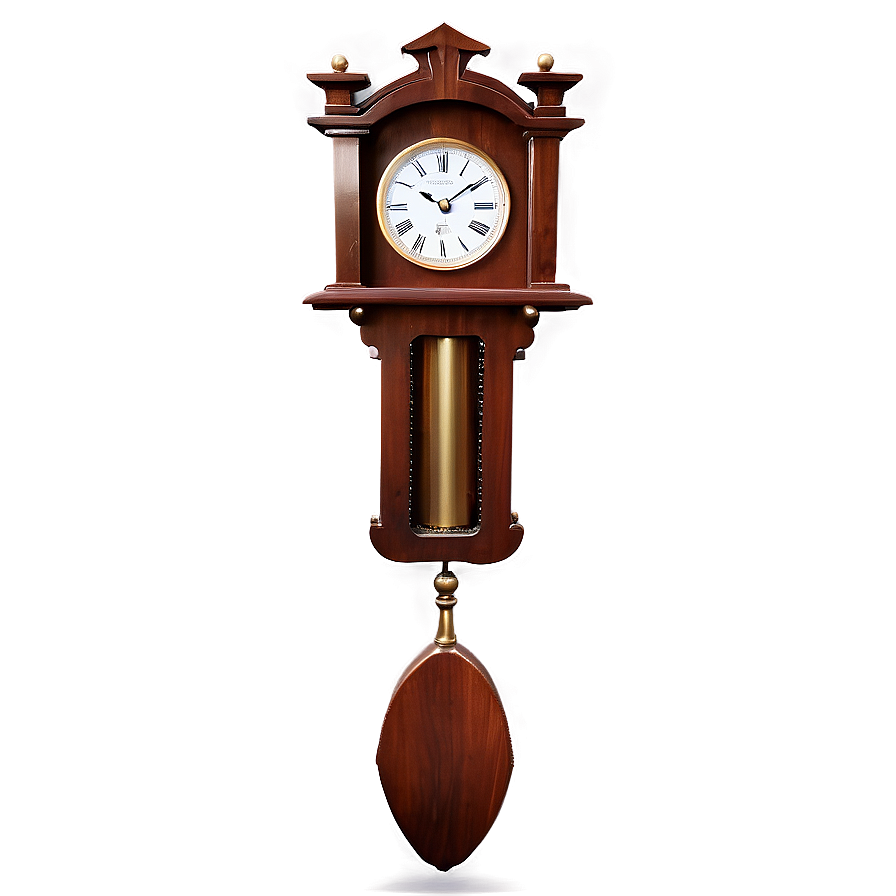 Wooden Pendulum Clock Png Jbb50 PNG Image