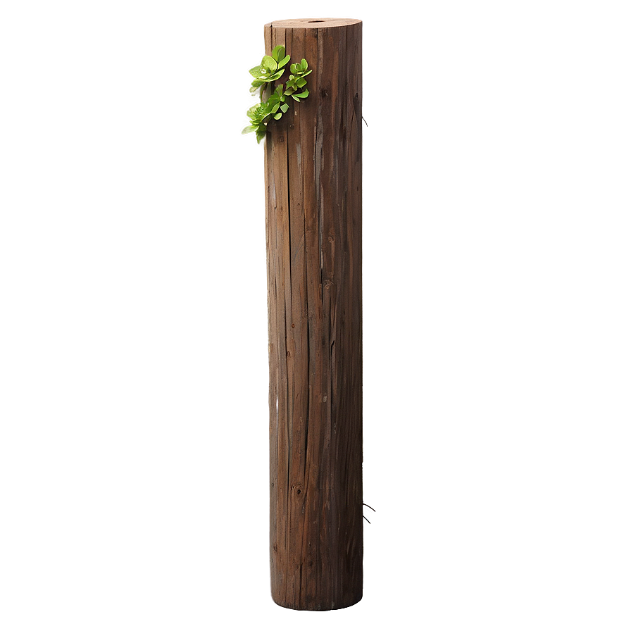 Wooden Pole C PNG Image