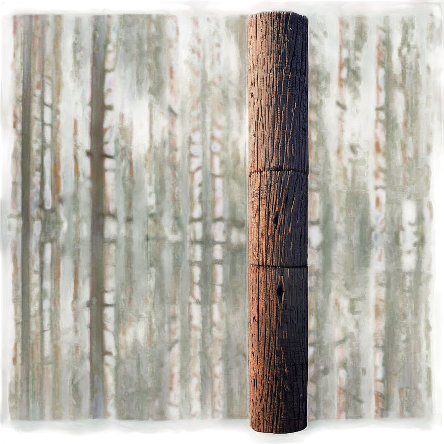 Wooden Pole Isolated Png Nra PNG Image