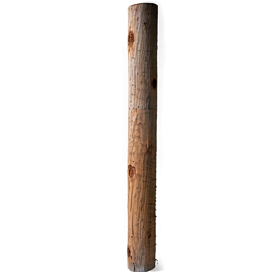 Wooden Pole Standing Png Igk PNG Image