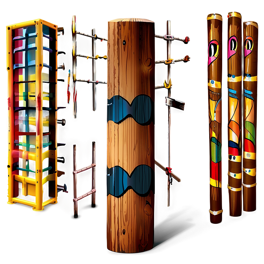 Wooden Pole Vector Png Kqu94 PNG Image