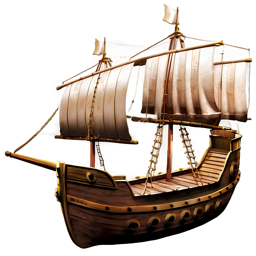 Wooden Ship Png 05212024 PNG Image