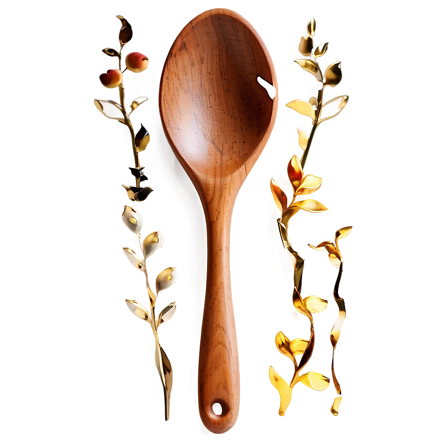 Wooden Spoon For Baking Png 06132024 PNG Image