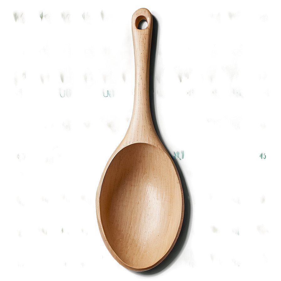 Wooden Spoon With Hole Png 06132024 PNG Image