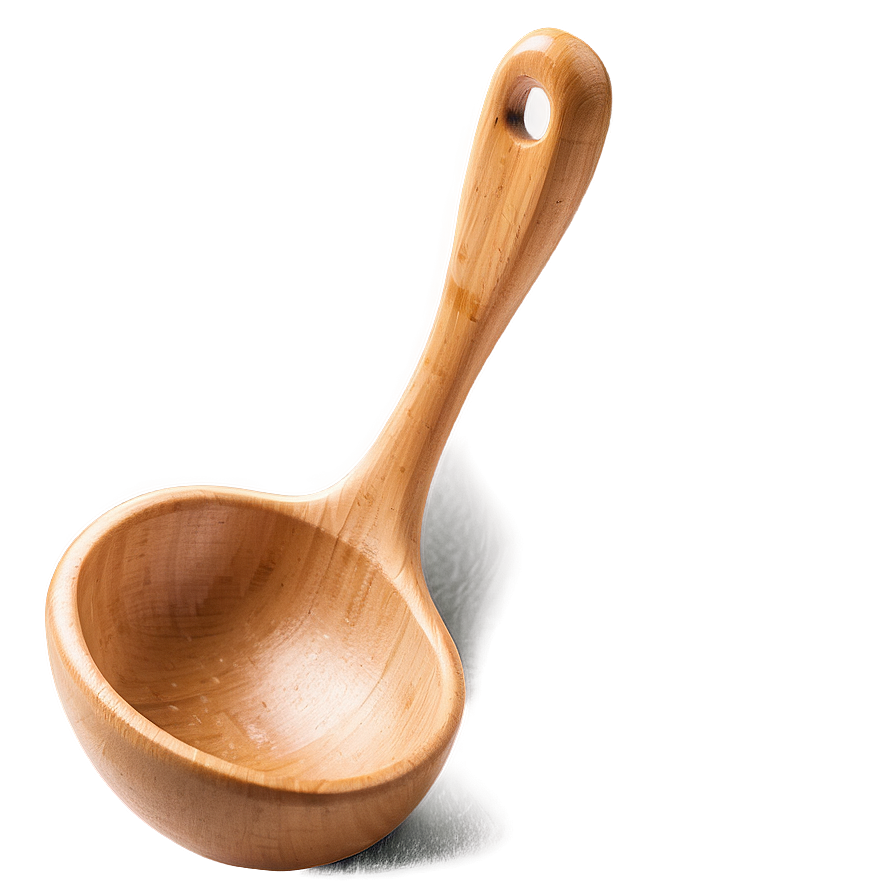 Wooden Stirring Spoon Png 06132024 PNG Image