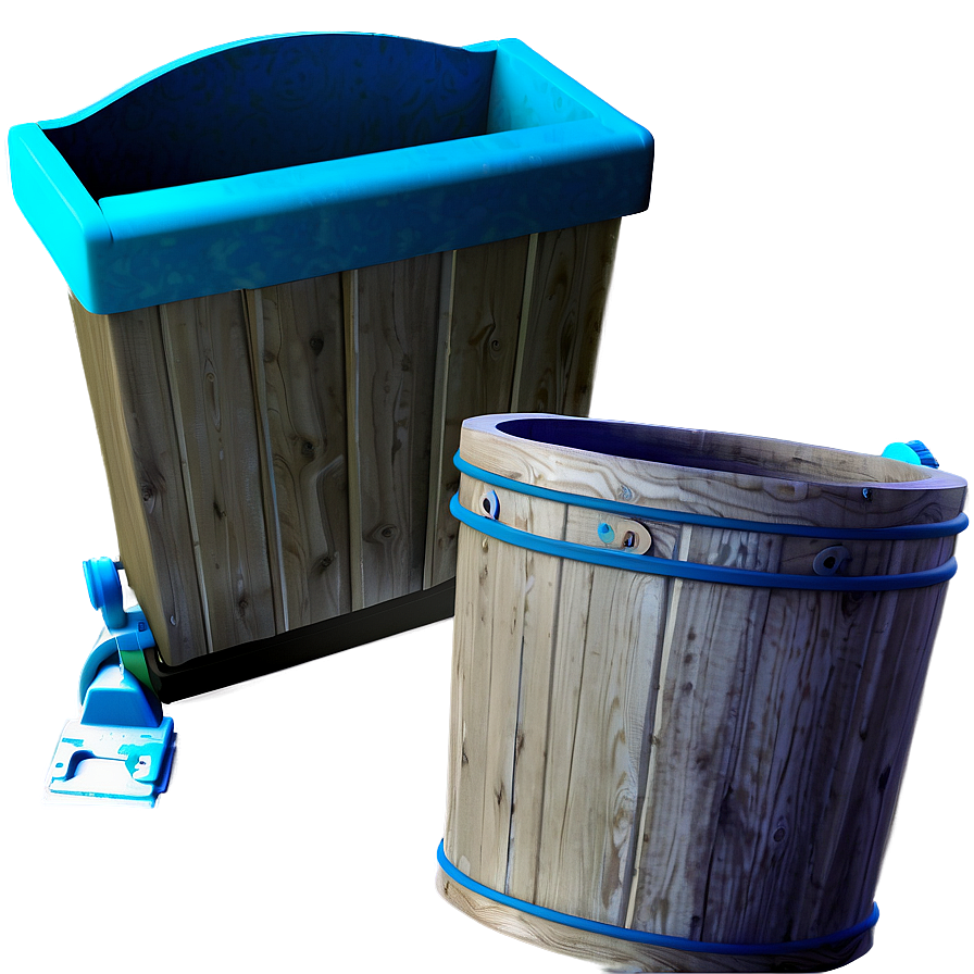 Wooden Trash Bin Draft Png 56 PNG Image