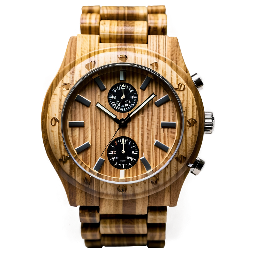 Wooden Watch Png 05212024 PNG Image