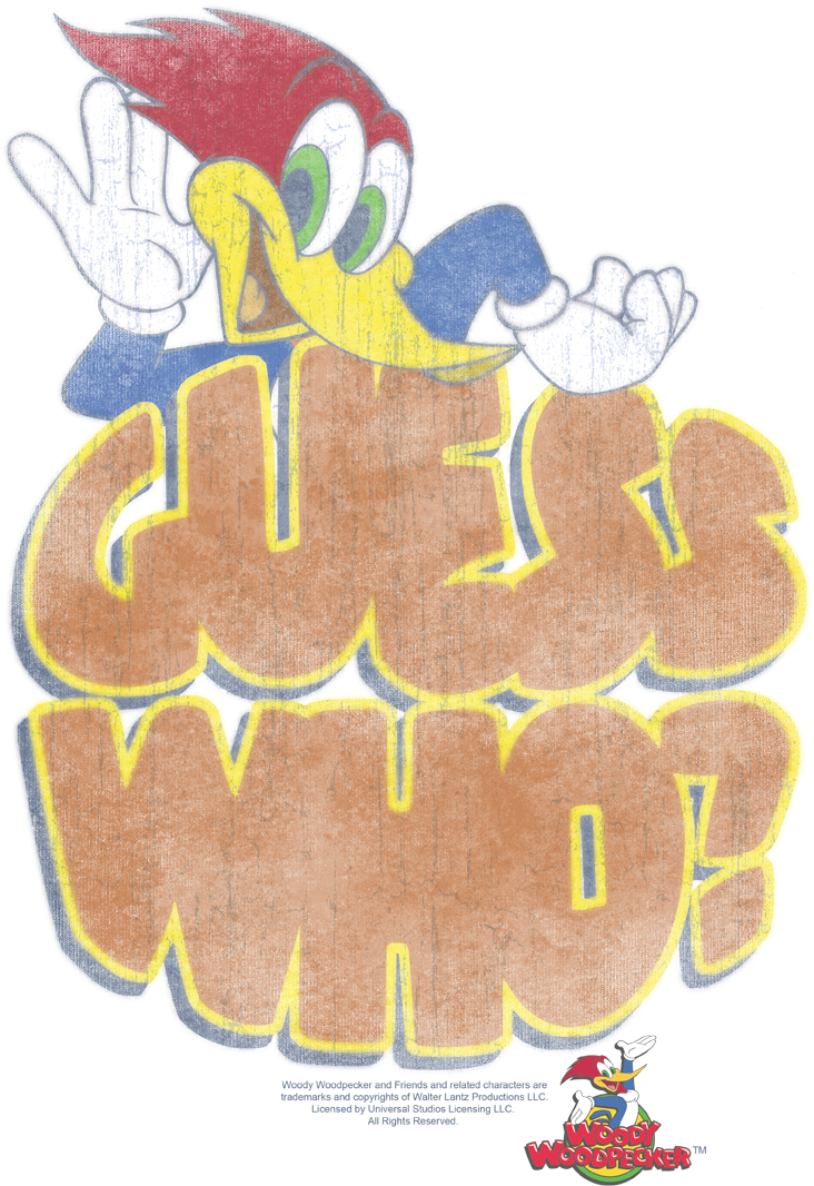 Woody_ Woodpecker_ Guess_ Who_ Poster PNG Image