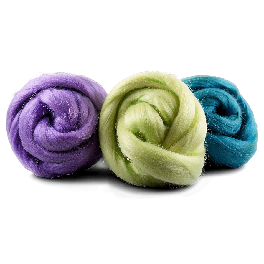 Wool Roving Soft Png Odn PNG Image