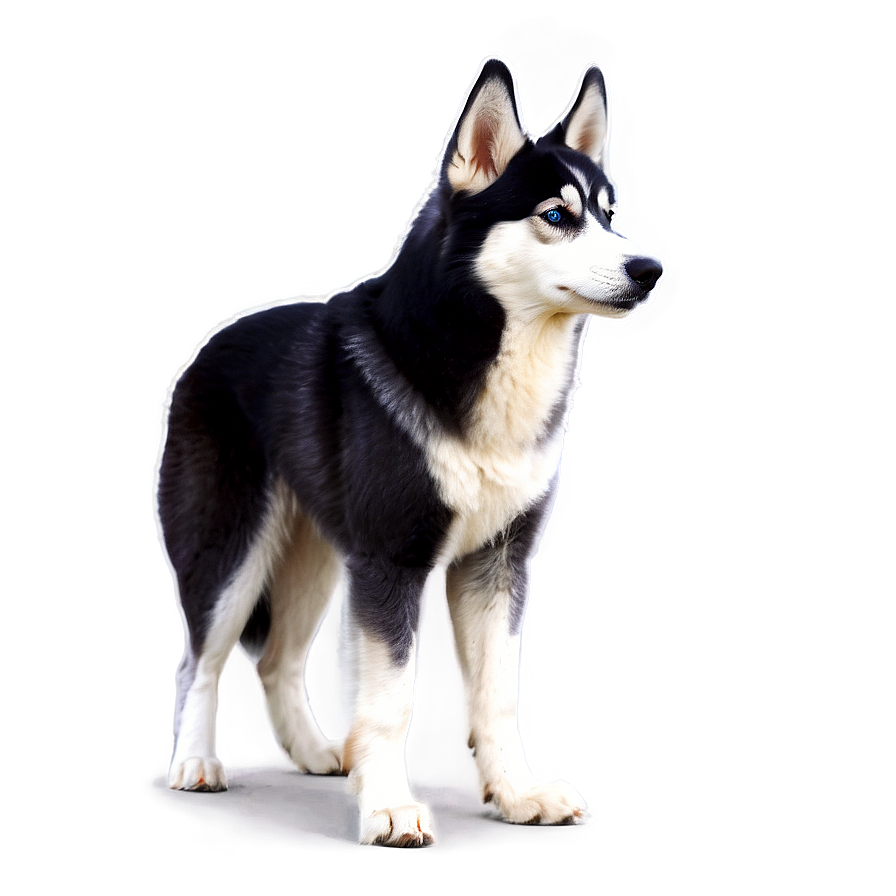 Wooly Coat Husky Png Ful75 PNG Image