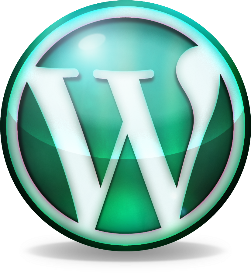 Wordpress Logo Glossy3 D Rendering PNG Image