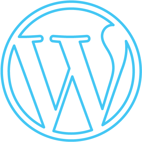 Wordpress Logo Outline PNG Image