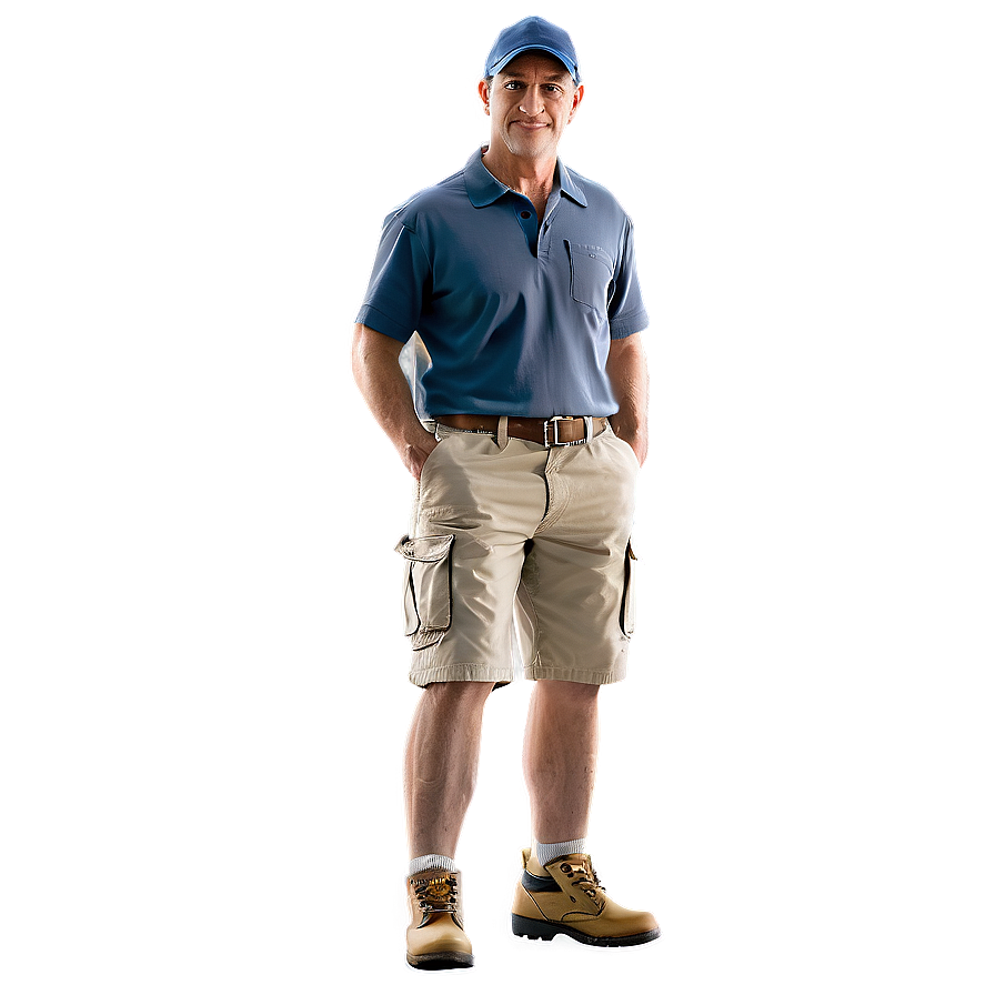 Work Cargo Shorts Png Bnm PNG Image