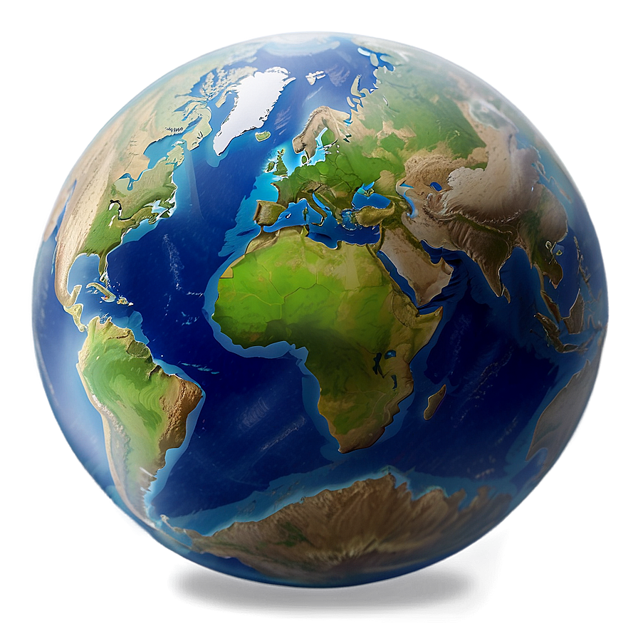 World D PNG Image