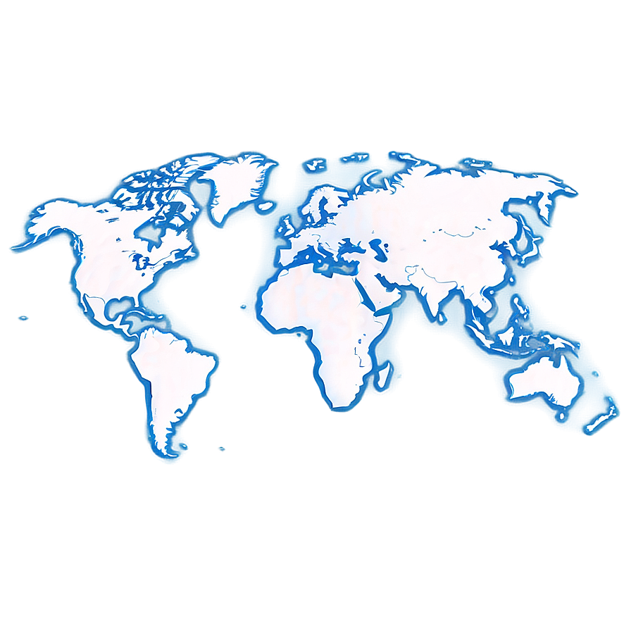 World Map Outline For Geography Png Htg PNG Image