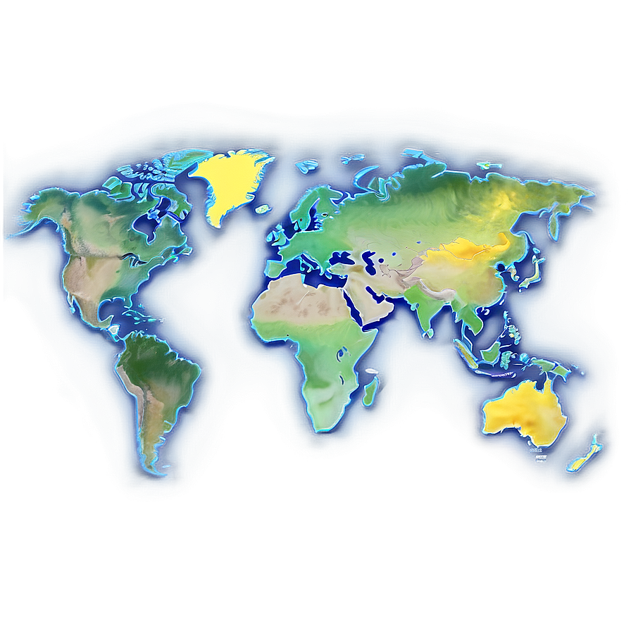 World Map Outline Png Cyw PNG Image