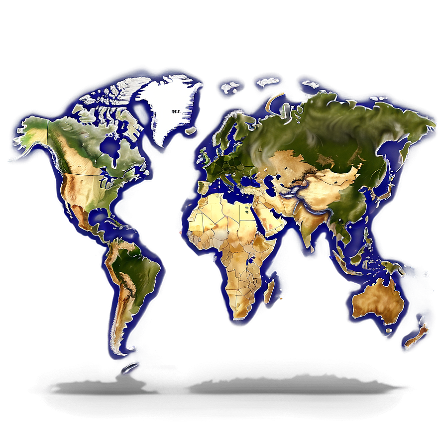 World Map Png Ane PNG Image