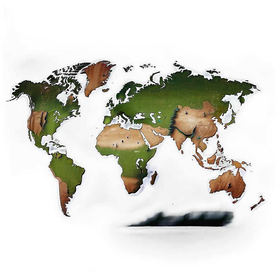 World Map Poster Png Xpf79 PNG Image