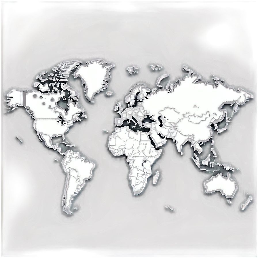 World Map Sketch Png 62 PNG Image