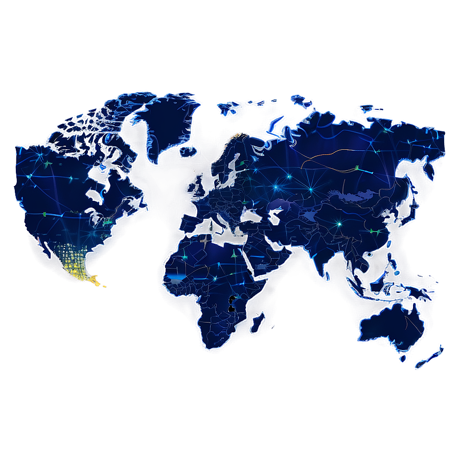 World Map Vector Line Art Png Qwg PNG Image