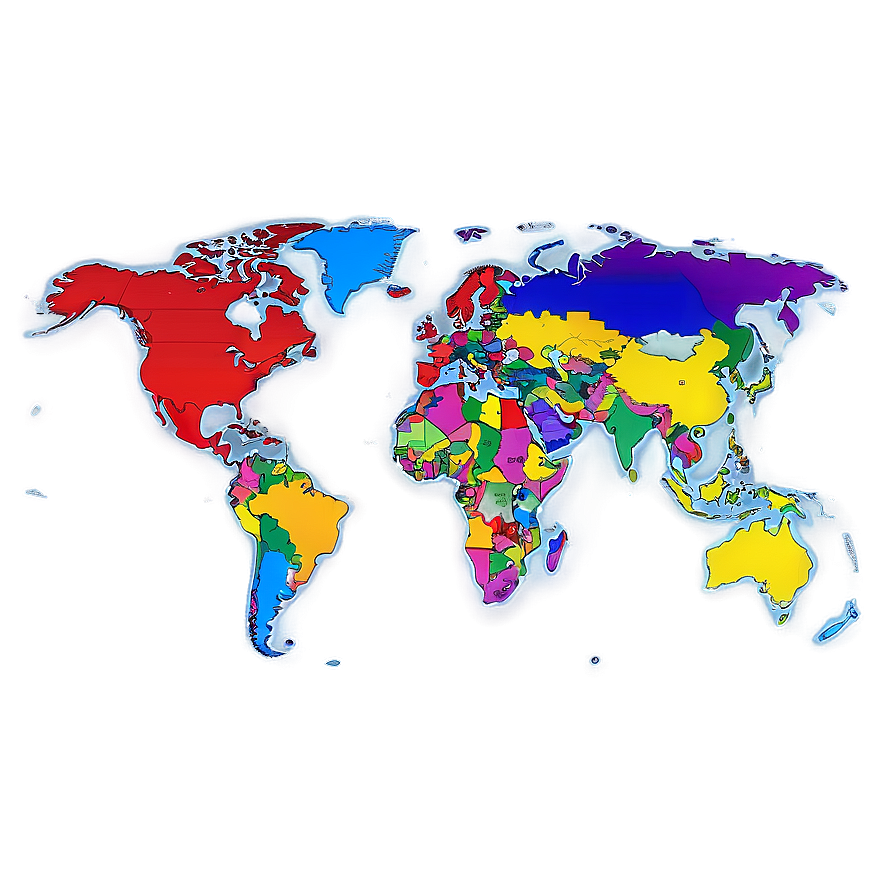 World Map Vector With Continents Png 86 PNG Image