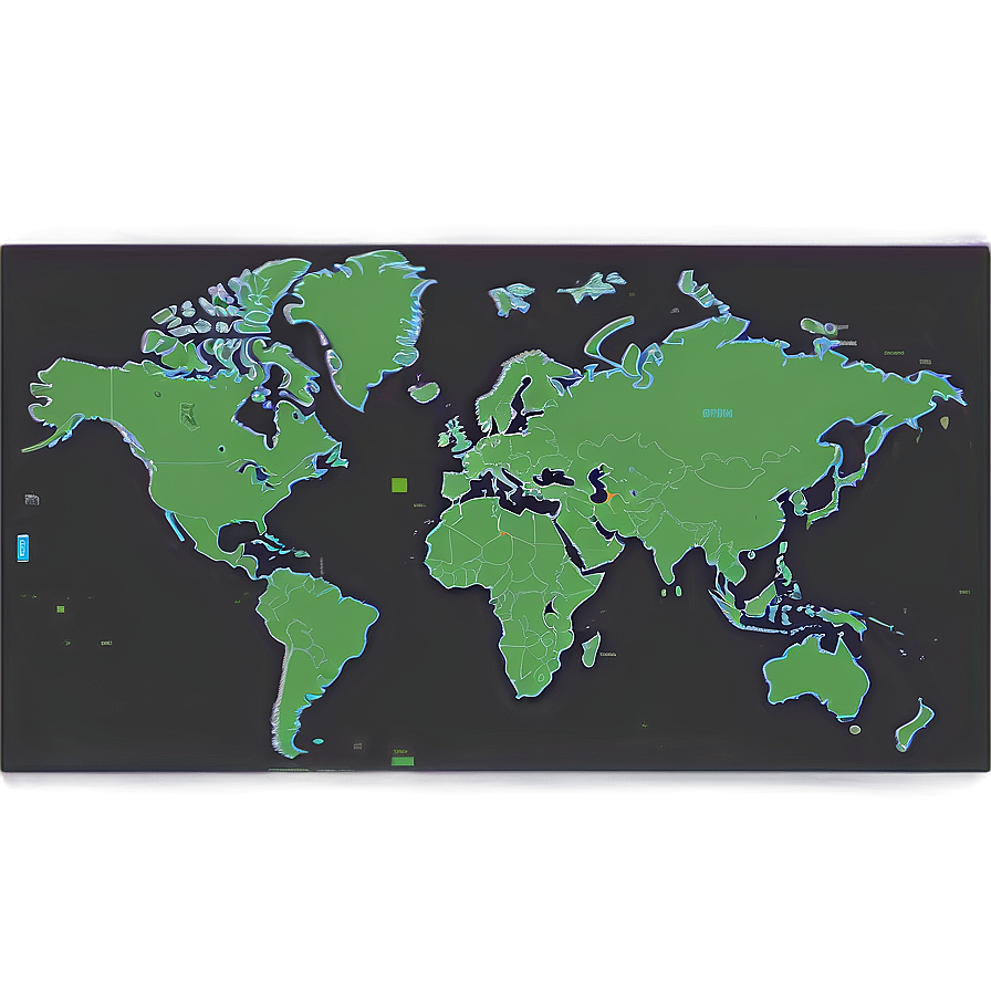 World Map With Capitals Marked Png Gyn PNG Image