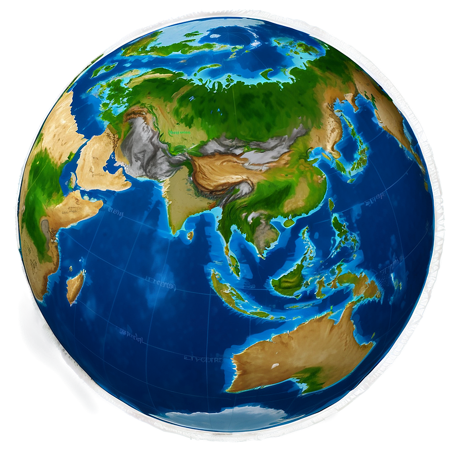 World Map With Oceans Png Qse58 PNG Image