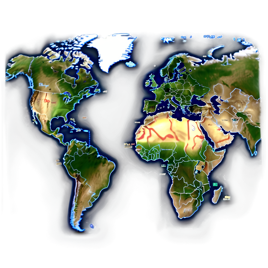 World Map With Time Zones Png Wlm PNG Image