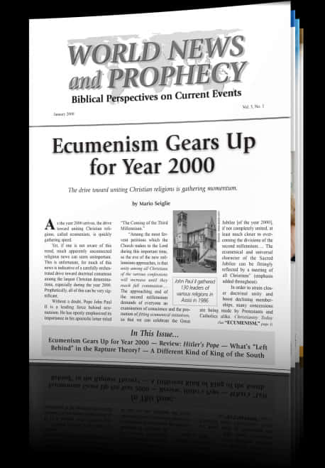 World Newsand Prophecy Newspaper PNG Image