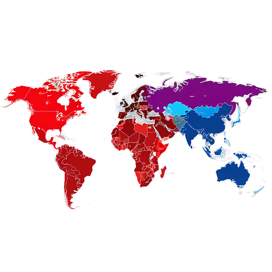 World Political Map Png Hma PNG Image