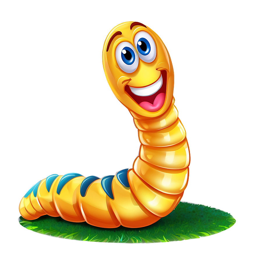 Worm Family Cartoon Png Fwo PNG Image