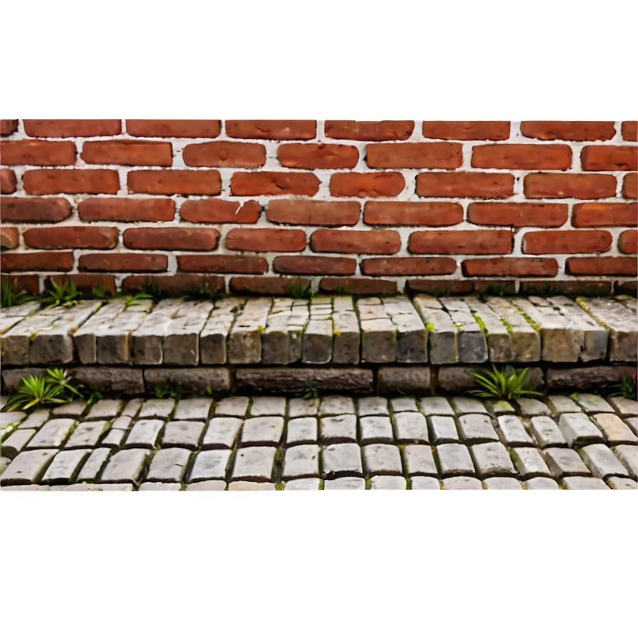 Worn Brick Street Png 31 PNG Image