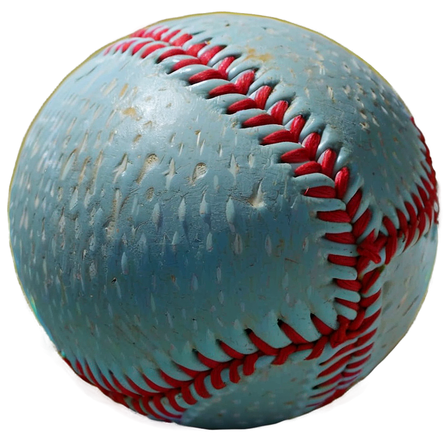 Worn Softball Image Png Eck79 PNG Image